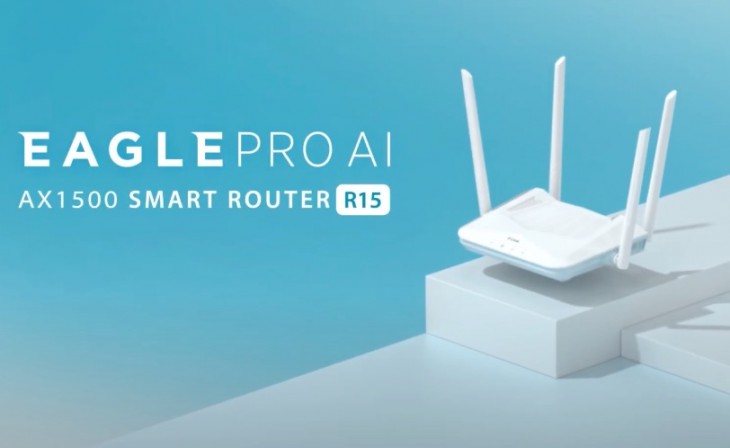 D-Link R15 AX1500 Eagle Pro AI Dual-Band Smart Routerand