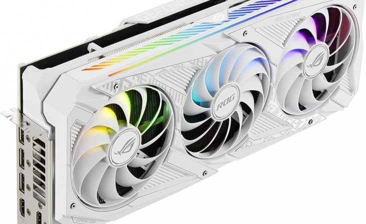 ASUS ROG Strix GeForce RTX 3080 OC White 10GB