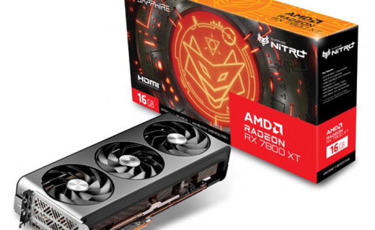 Sapphire Nitro+ Amd Radeon Rx 7800 Xt 16Gb Graphics Card