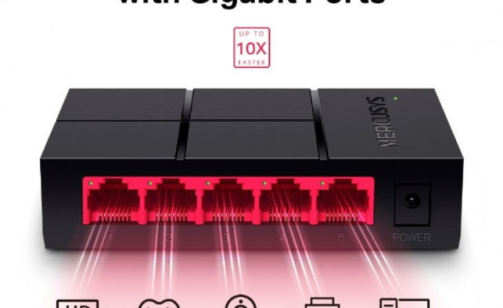 Mercusys 5-Port Gigabit Switch