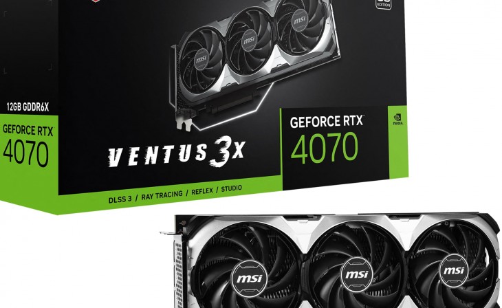 MSI GeForce RTX 4070 Ventus 3X