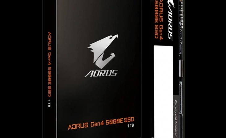 Gigabyte Aorus Gen4 5000E 1Tb Nvme Internal Ssd