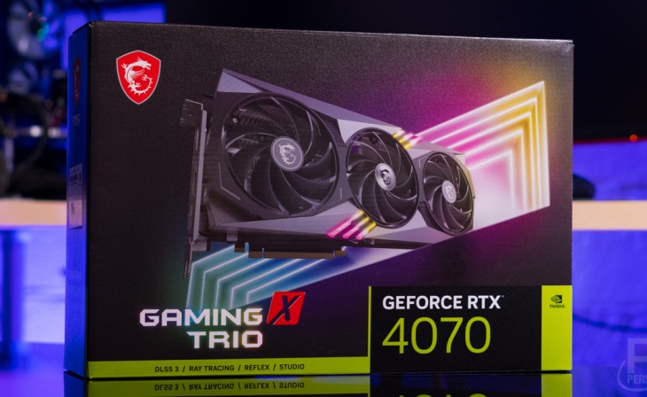 MSI GeForce RTX 4070 Gaming X Trio