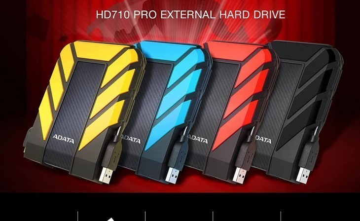 Adata HD710 Pro 4TB Black External Hard Drive