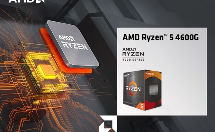 AMD RYZEN 5 4600G PROCESSOR WITH RADEON GRAPHICS