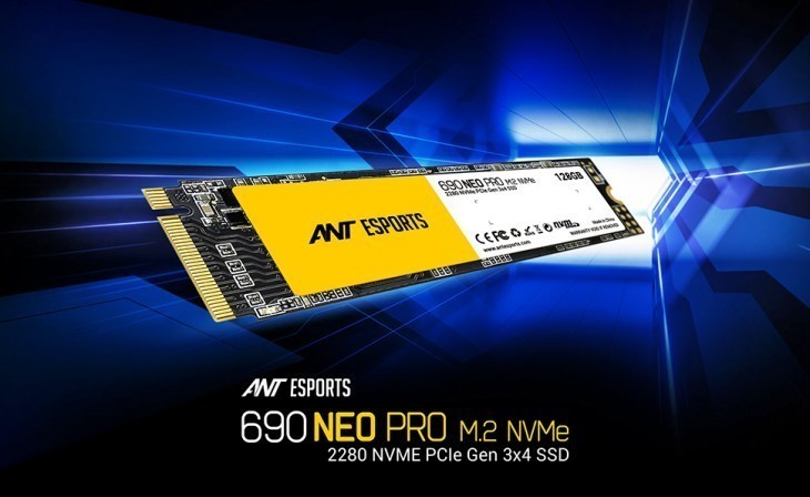 ANT ESPORTS 690 NEO PRO M.2 NVME SSD 512 GB