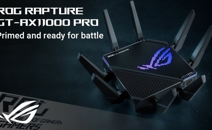 ASUS ROG Rapture GT-AX11000 Tri-Band Wi-Fi 6 Pro Gaming Router
