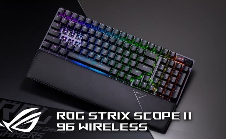Asus ROG Strix Scope II 96 Wireless: A Compact and Versatile Gaming Keyboard