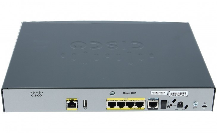 C881-K9 Cisco 880 Manageable Router For Proffesionals