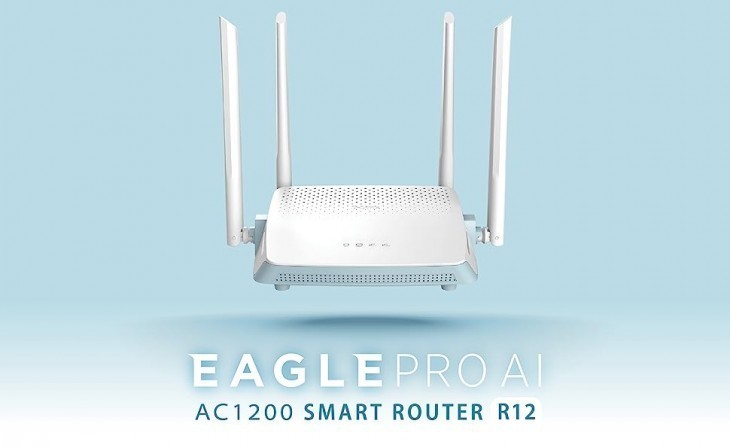 D-Link R12 AC1200 Eagle Pro AI Dual-Band Smart Router
