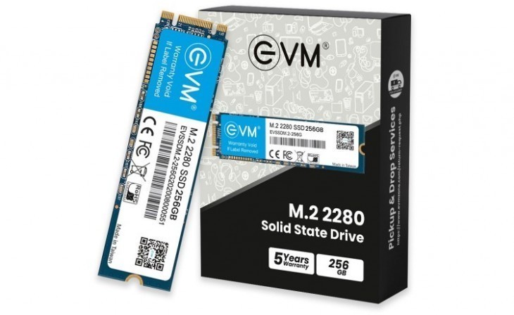 EVM 256GB 2.5-inch 3D NAND SSD - A High-Performance Storage Solution for Your Computer