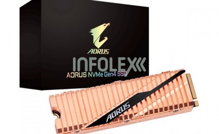 Gigabyte Aorus M.2 NVMe PCIe Gen4 SSD 2TB
