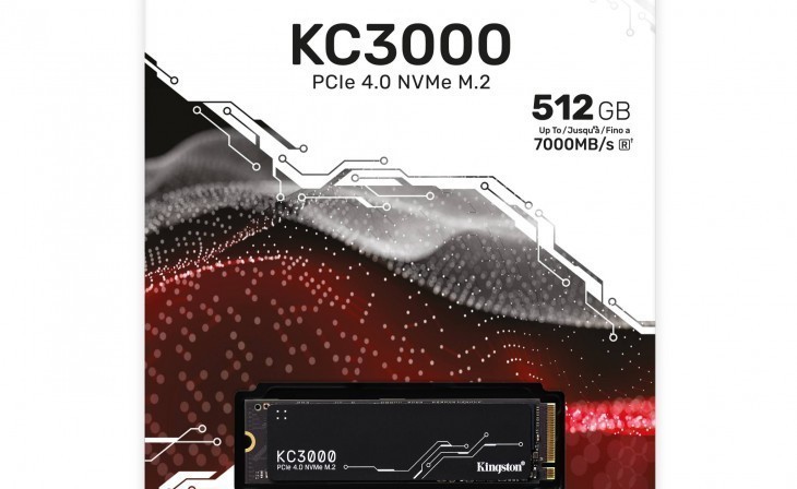 Kingston KC3000 Pcie 4.0 Nvme M.2 512Gb Internal Ssd