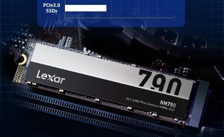 Lexar NM790 Fast PCIe 4.0 S