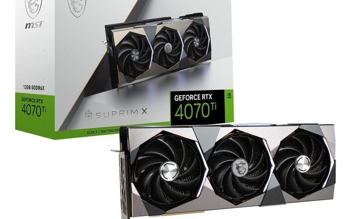 MSI GeForce RTX 4070 Ti Suprim X 12GB