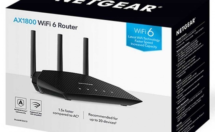 Netgear 4-Stream Wi-Fi 6 Router