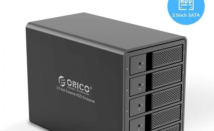 ORICO 5 Bay USB 3.0 3.5 inch External Hard Drive Enclosure Support 80TBc