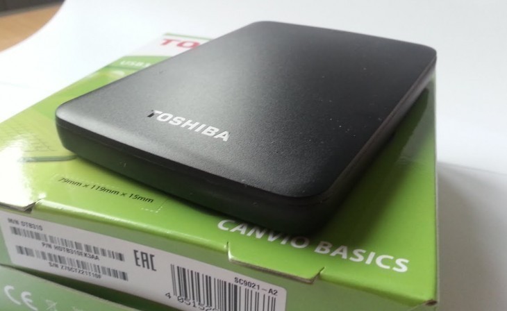 TOSHIBA Canvio Basics 2TB USB 3.0 Portable External Hard Drive