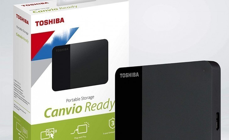 Toshiba Canvio Ready 1Tb Portable Hard Drive