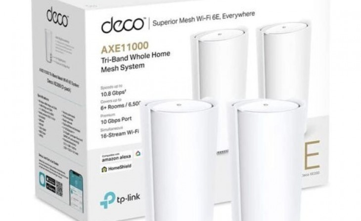 TP-Link Deco AXE11000 Whole Home Mesh Wi-Fi System