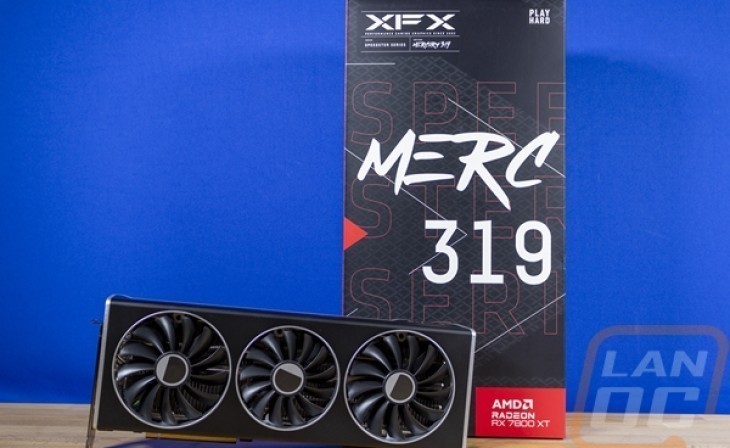 XFX Merc 319 7800 XT Black